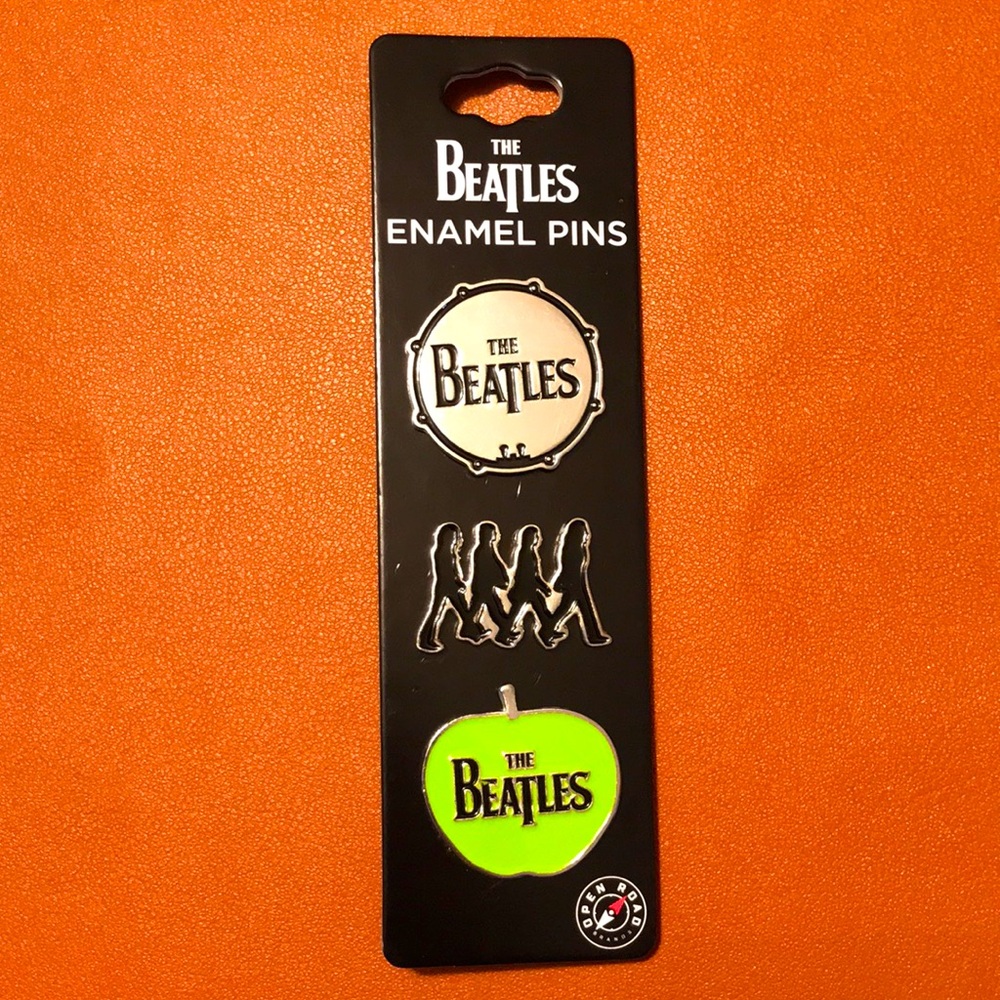 The Beatles Enamel Pins